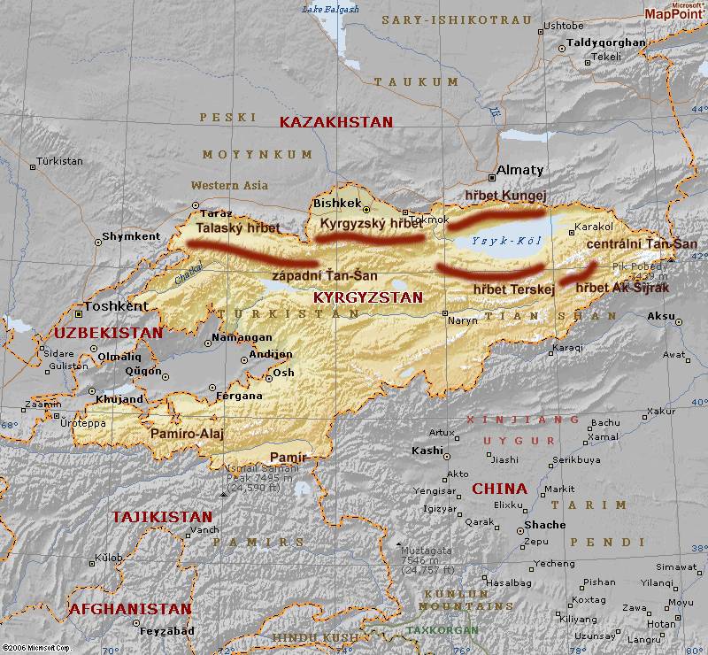 Geomin Geologická Společnost Abroad Kyrgyzstan